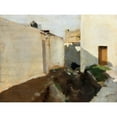 thumbnail image 2 of Sargent, John Singer 18x15 Black Modern Framed Museum Art Print Titled - White Walls in Sunlight-Morocco, 2 of 4