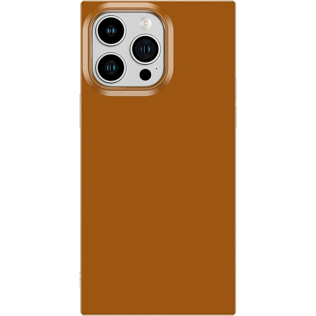 Étui Carrée pour iPhone 13 Pro Max - Mince, Mate, Couleur Unie, Neutres Intemporels, Anti-Rayures, Antichoc