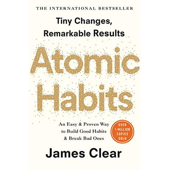 Pre-Owned Atomic Habits, 9781847941831, 1847941834, Paperback, International edition.