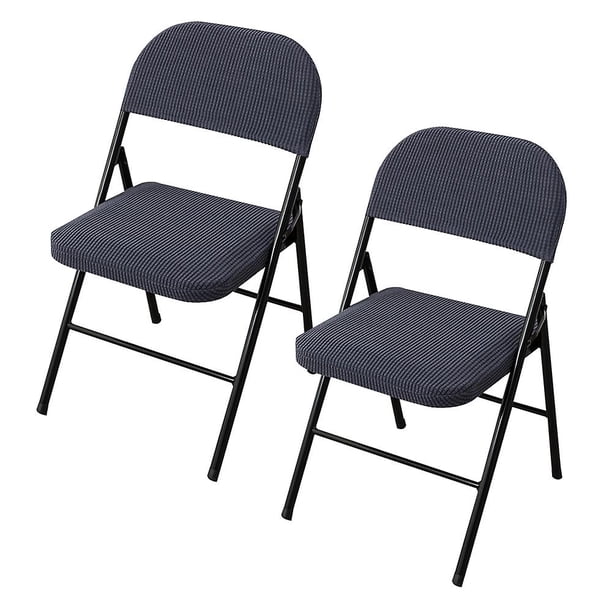 Juego de 2 fundas para sillas, fundas elásticas resistentes de Jacquard, fundas para sillas divididas para decoraciones para el hogar, bodas y fiestas