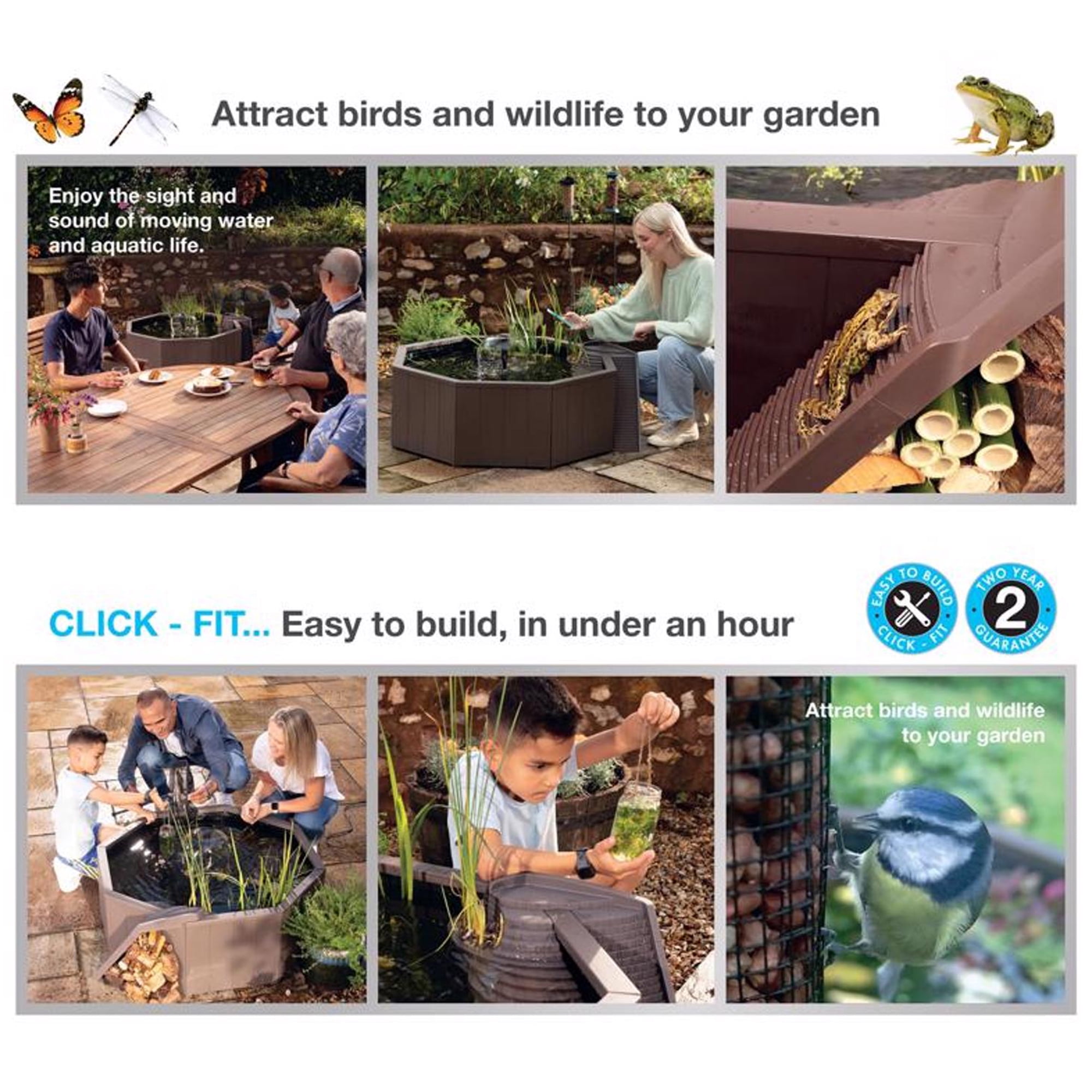Blagdon Aquagarden 50 gal Resin Pond Kit