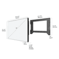 thumbnail image 4 of Elecsung 32 inches Smart webOS New Mirror TV for Bathroom IP65 Waterproof WiFi Voice Control Spa Bluetooth ATSC DTV Tuner, 4 of 8