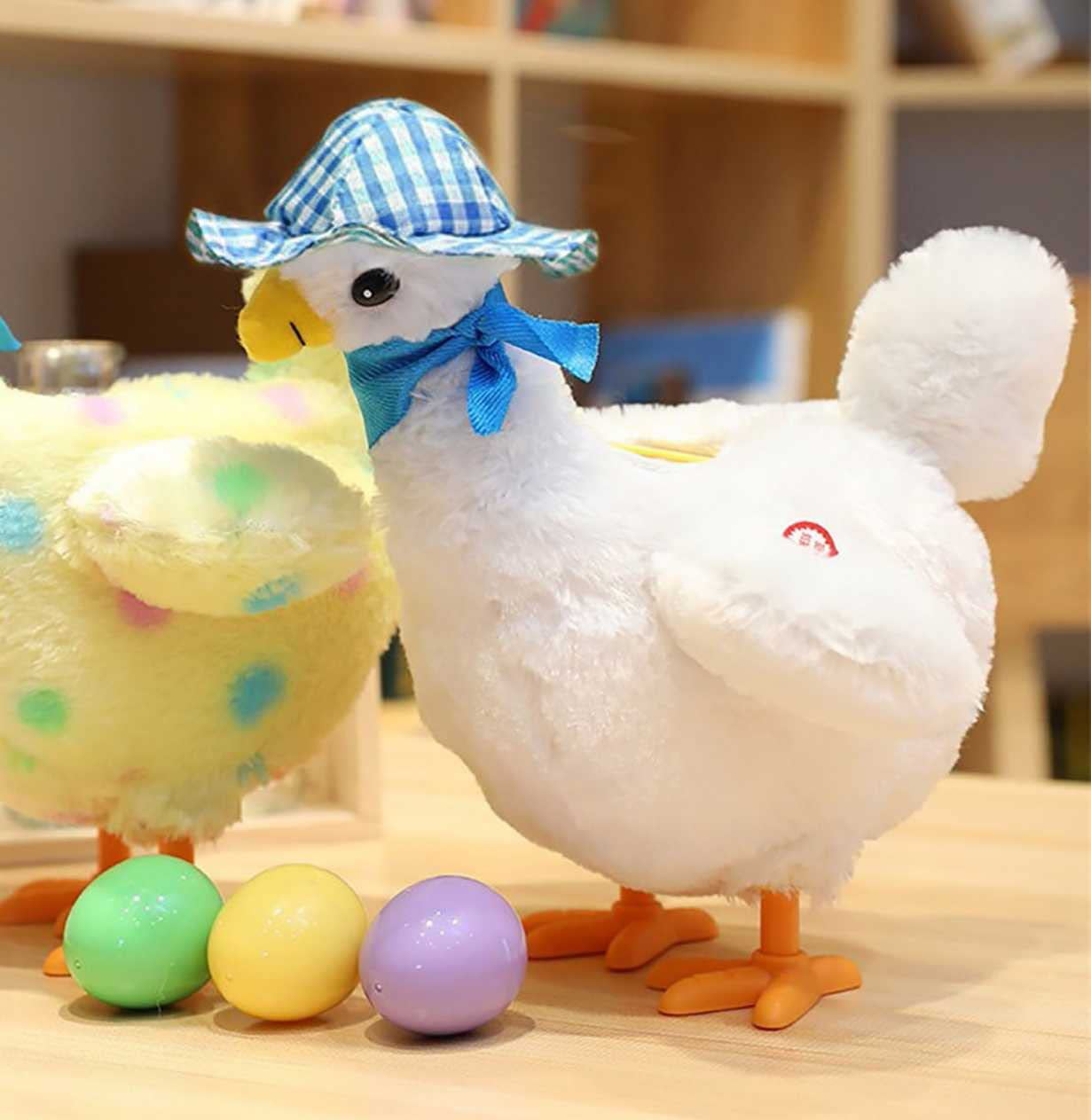 Mama Hen Laying Eggs Chicken Toy Surprise Baby Kids Fun FREE SHIPPING 
