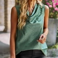 thumbnail image 7 of Aihuaihua Women's Summer Casual Sleeveless Loose Fit Solid Color Tank Top T-Shirt, 7 of 7