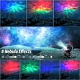 thumbnail image 4 of Astronaut Star Galaxy Projector, 360° Rotating Starry Sky Ceiling Led Night Light with Remote, for Kids Bedroom Party Decoration Lights (Black Guitar Model), 4 of 11