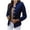 Navy, variant on Women Blazers Casual Women's Casual Band Jacket, Fall Fashion (Navy,L)
