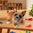 thumbnail image 2 of Lifelike and Cute Frenchie Stuffed,Realistic Plush French Bulldog Toy, Adorable Little Puppy for Dog Lover or Plushie Collector,Great Gift, 2 of 4