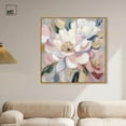 thumbnail image 3 of Larania II Canvas Flower Art by Art Remedy, Gold Frame, 40" x 40", 3 of 7