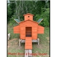 omitree Deluxe Large Wood Chicken Coop Backyard Hen House 610 Chickens