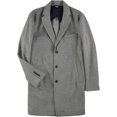 thumbnail image 1 of Tasso Elba Mens Bruno Wool Top Coat, Grey, X-Large, 1 of 1