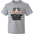 thumbnail image 3 of Inktastic Dog Australian Shepherd Squad Youth T-Shirt, 3 of 5