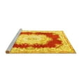 thumbnail image 2 of Ahgly Company Machine Washable Indoor Rectangle Medallion Yellow French Area Rugs, 8' x 10', 2 of 4