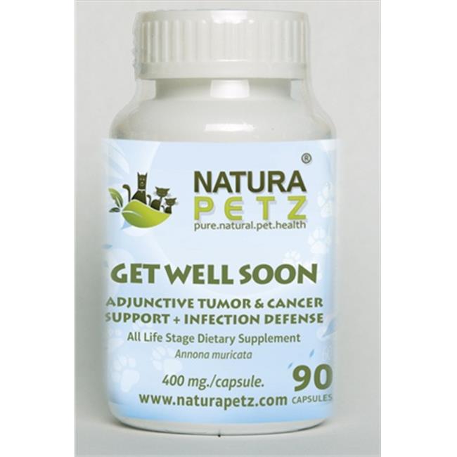 Natura Petz GRAV1 Get Well Soon - All Life Stages - 90 capsules - 400 mg  per capsule 