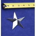 thumbnail image 3 of 3.5" Five Point Star 3d Auto Emblem (90mm, Chrome), 3 of 3