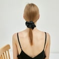 thumbnail image 4 of Pure Mulberry Silk French Scrunchie, 4 of 8