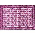 thumbnail image 1 of Ahgly Company Indoor Rectangle Persian Pink Traditional Area Rugs, 4' x 6', 1 of 4