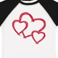 thumbnail image 4 of Inktastic Three Red Hearts Boys or Girls Toddler T-Shirt, 4 of 5