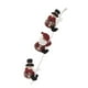 thumbnail image 1 of Muñeco de Navidad que de cuerda Árbol de Navidad Decoración de Monigote de nieve Colcomx escalada figura de santa claus, 1 of 8