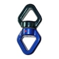 thumbnail image 2 of Greeniant Conector de cuerda giratoria de 360 ​​grados, equipo de montañismo, mosquetón giratorio, accesorio de aro de conexión, Hardware de rescate carpas gris azul Greeniant OD002828-05, 2 of 6