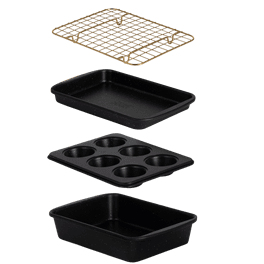 Mainstays All Purpose Bakeware Set, Piece Set, Baking Pan