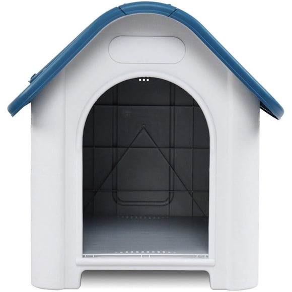Casa para mascotas QPERRON Chica Azul