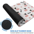 thumbnail image 6 of Long Mouse Pads for Desk,White Cow Moo Pattern Desk Mats on Top Of Desks, Desk Mouse Pad Extra Large with 3mm Non-Slip Base and Stitched Edge for Gaming,Office,Work,Home 31.5"x11.8", 6 of 6