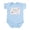 Sky Blue, variant on CafePress - I Get My Looks From My Aunt Infant Creeper - Baby Light Bodysuit, Size Newborn - 24 Months