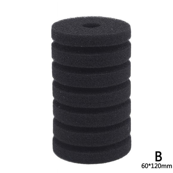 Aquarium Bio Filter Cotton Fish Tank Internal Biochemical Skimmer Filter Pump Sponge For Air D0J0