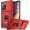 Red, variant on for Samsung Galaxy Note 20 Ultra Case with HD Screen Protector, Build in 360° Rotating Ring Kickstand [ Grade] Protective Case for Galaxy Note 20 Ultra, Red