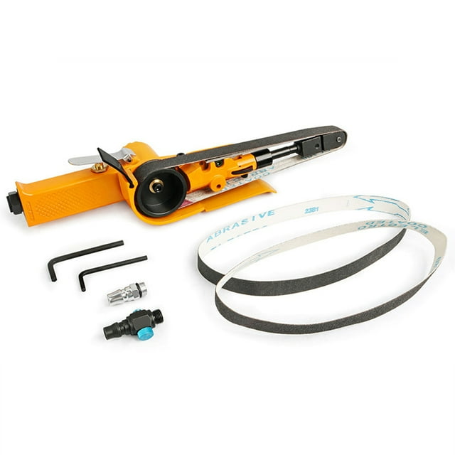 Multifunctional Pneumatic Sanding Machine Grinding Machine Belt Grinder Derusting Deburring