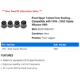 thumbnail image 2 of Front Upper Control Arm Bushing - Compatible with 1996 - 2002 Toyota 4Runner 4WD 1997 1998 1999 2000 2001, 2 of 2
