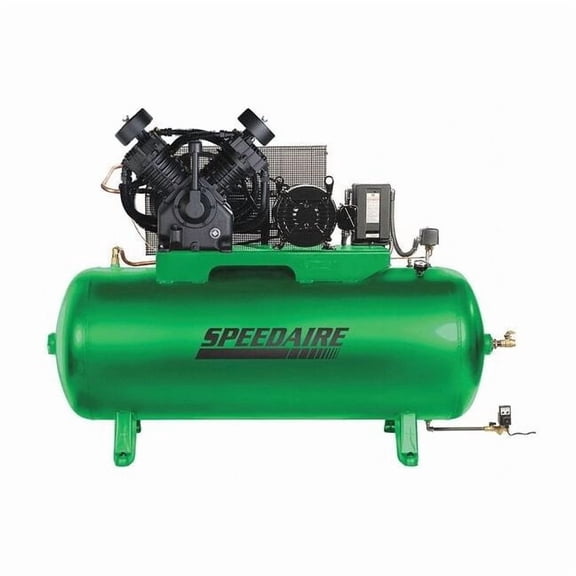 Speedaire Elec. Air Compressor,2 Stage,15HP,50CFM 35WC56