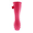 thumbnail image 3 of Exotic Identity Original Short Rain Boots, Waterproof, PVC, Nonslip Sole, Garden Boot, Lightweight, Adjustable Ankle Buckle - 8M - Matte Pink, 3 of 7