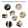 thumbnail image 2 of PhooArto Small Jewellery Box, Sun Moon Black Crow Portable Travel Mini Jewelry Case for Women Leather Ring Organizer, 2 of 5