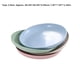 thumbnail image 5 of Inteprter Platos de plástico de 4 Uds., de postre de escritorio de Color puro, bandeja de cena de salsa de postre de fruta moderna ligera Mostrada 4 piezas/20 cm/caja de paquete Inteprter HA066472-01, 5 of 6