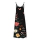 thumbnail image 5 of TaTaai Women Stylish Printed Round Neck Sleeveless Ankle Length Long Dress Soft Comfortable Casual Daily Party Holiday Wear Gift, 5 of 5