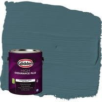 Glidden HEP Azalea Leaf / Blue Eggshell Interior Paint with Primer, 1 Gallon