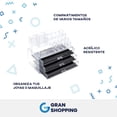 thumbnail image 3 of Organizador Para Cosméticos Gran Shopping Joyero De Acrílico 23.5 x 13.5 x 18 cm, 3 of 10