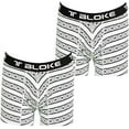 thumbnail image 2 of T Bloke Boxer Pants S Size Pack of 3 White & Two White/Black Printed Boxers, 2 of 5