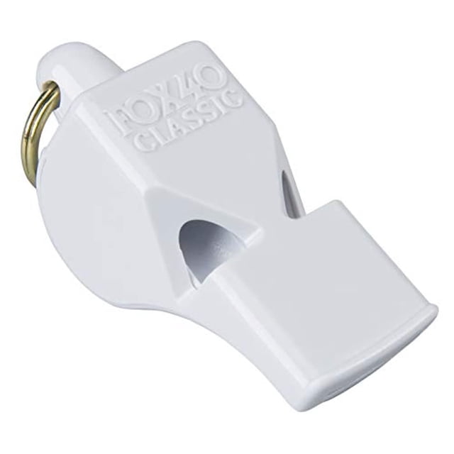 Whistle Fox 40 Classic Safety White para deportes acuáticos