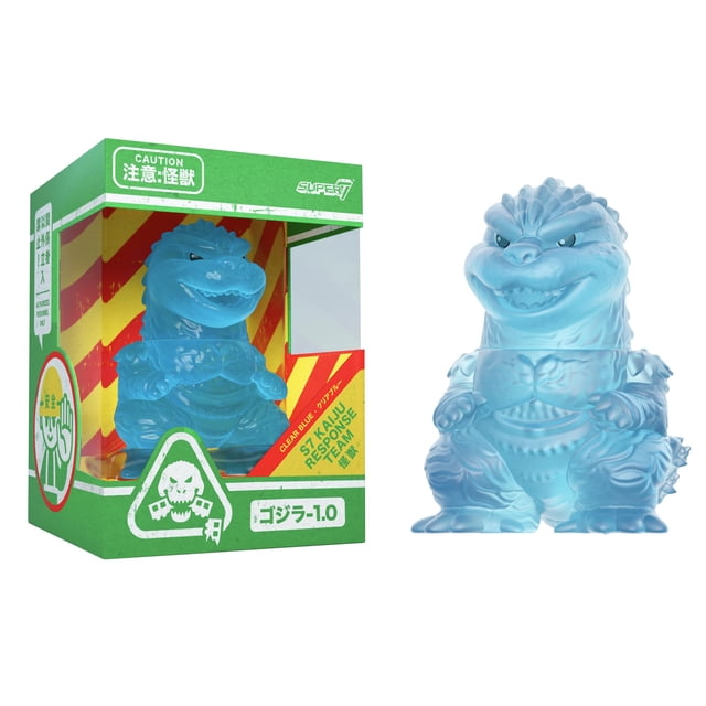 Figura de Acción Super7 Godzilla Minus One 13cm Azul Transparente