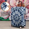 thumbnail image 4 of Blue White Tie Dye Mandala Pattern Luggage Cover Fashion Suitcase Cover Baggage Covers Fit 25-28 Inch Luggage (Go Travel), 4 of 5
