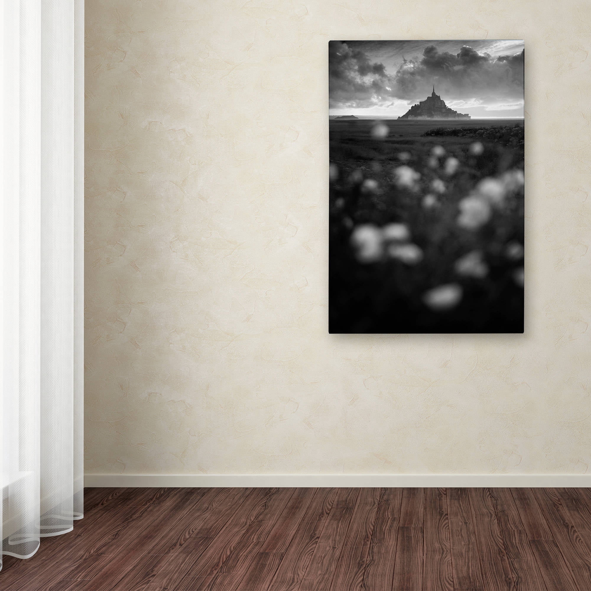 Trademark Fine Art "Mont Saint Michel" Canvas Art by Mathieu Rivrin