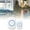 White, variant on BotaniNest Smart Home Wireless Doorbell Battery Operated Digital Chime Kit Easy Installation No Wiring Required Long Range Remote Notification For Home