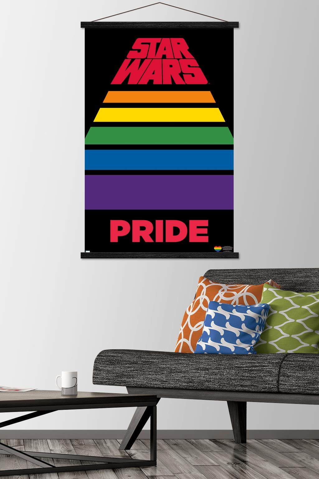 Star Wars: Saga - Scroll Pride Wall Poster with Magnetic Frame, 22.375" x 34"