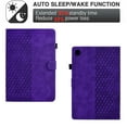 thumbnail image 6 of for Samsung Galaxy Tab A9+ 11.0" 2023 SM-X210 / SM-X215 / SM-X216B Folio Case, Premium PU Leather Auto Wake / Sleep Stand with Pen Slot and Card Slots Magnetic Lightweight Case Cover, Purple, 6 of 6