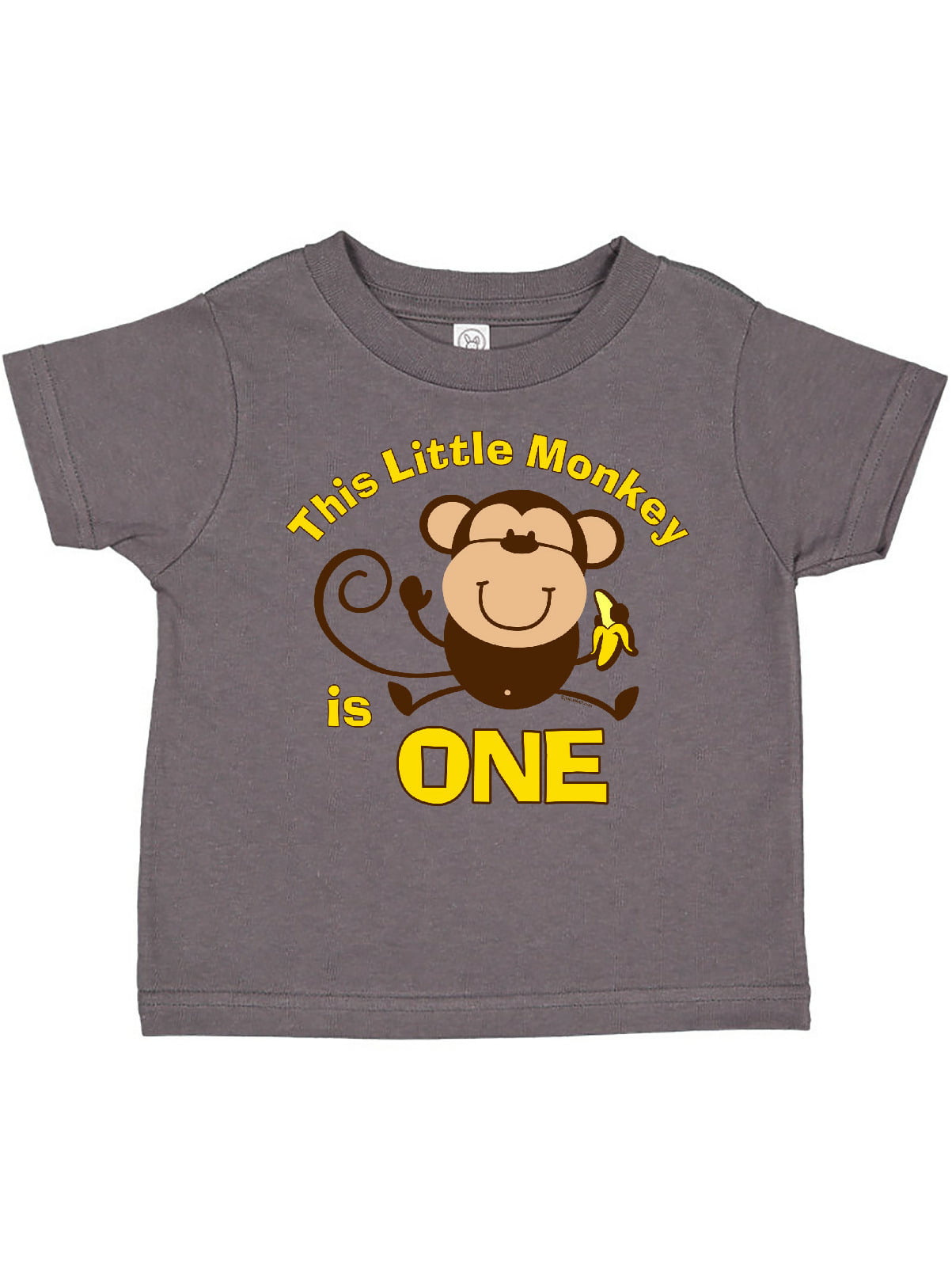 1st Birthday Shirts with Cute Monkey for Toddler Boys Tees