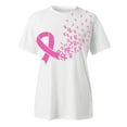 thumbnail image 4 of GDREDA T-Shirt à Manches Courtes Imprimé pour Femmes, Col Rond, Extensible, 4 of 5