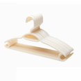 thumbnail image 1 of 10pcs Plastic Clothes Hangers No Shoulder Bumps Hanging Closet Organizer, 1 of 2