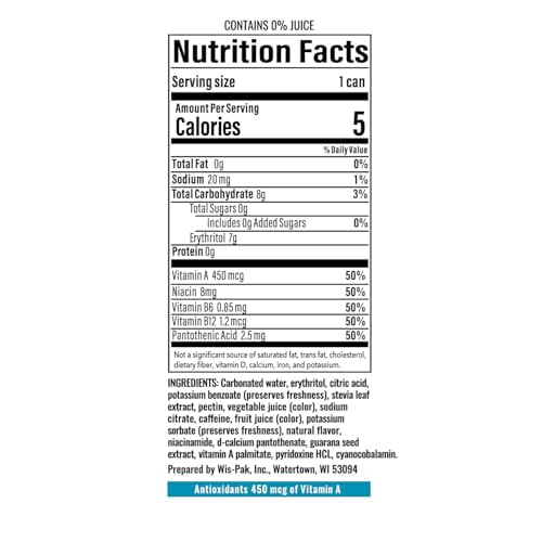 Bubblr Antioxidant Sparkling Water - Passion Fruit Wond'r, Watermelon Lime Smash'r, Peach Raspberry Dazzl'r - Variety Pack, 0 Suger, 69 Mg Caffine, Sparkling Water 12 Fl Oz (Pack Of 6) Repackaged